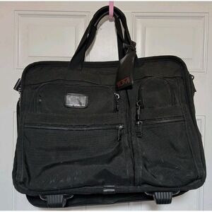 TUMI 2206D3 Deluxe‎ Rolling Expandable Laptop Carry-On Briefcase Ballistic Bag